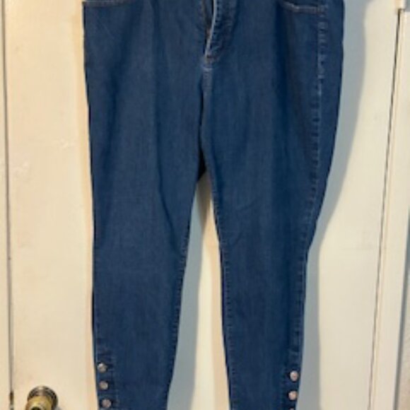 LOFT Plus Blue Jeans – Size 20 - Picture 1 of 3